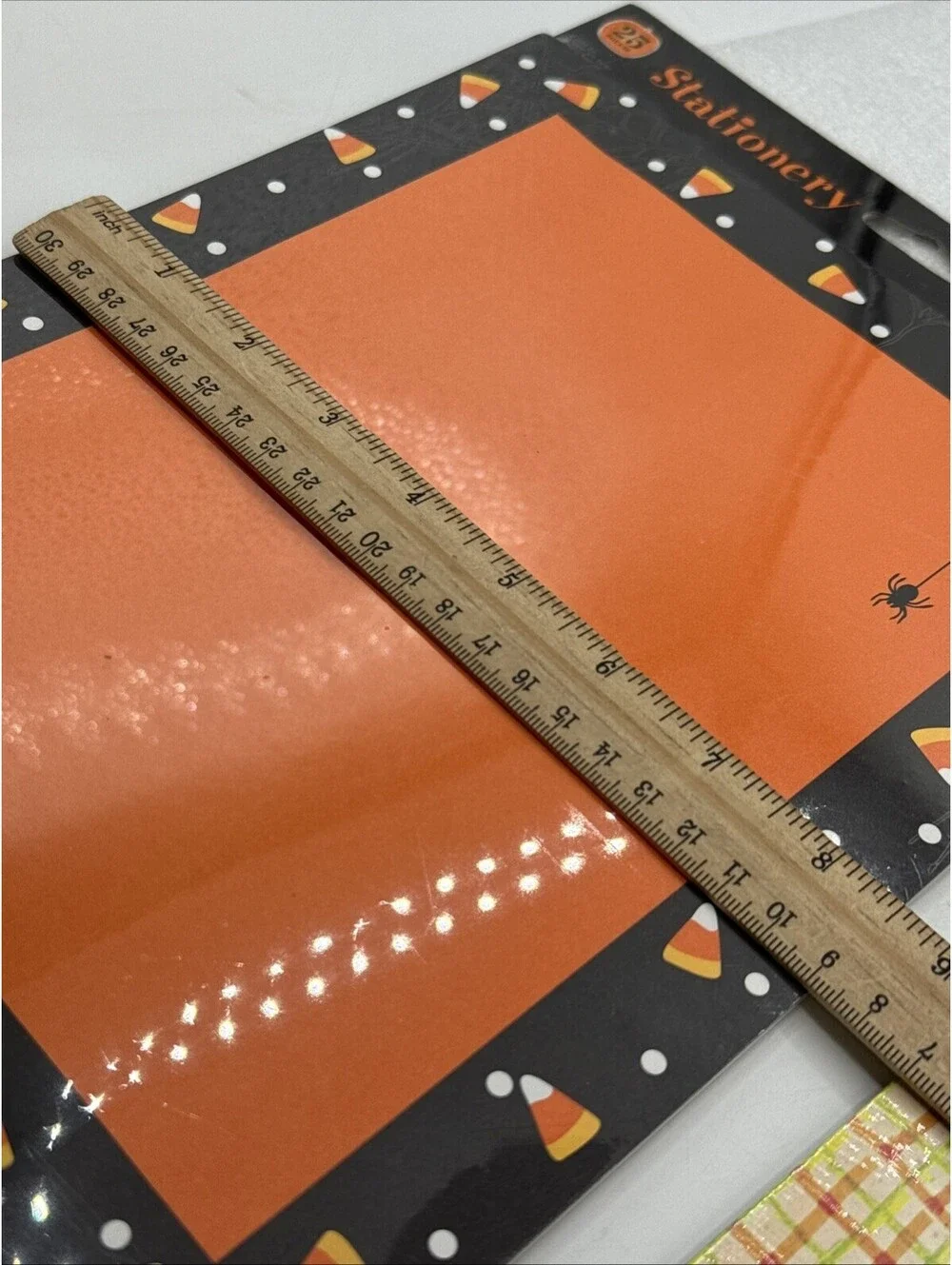 2 Halloween Stationary Gartner Studios 8.5x11” Paper Packs 50pc Candy Corn 2003